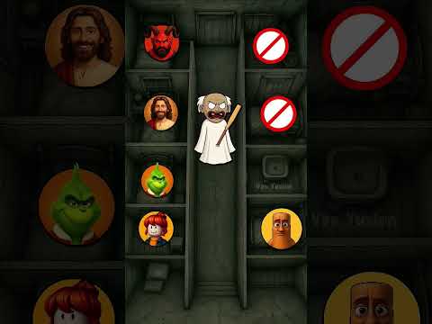 RUN!! Granny is COMING! 👵 Pick a Hiding Room NOW!! #jesusquiz #biblequiz #jesuschrist