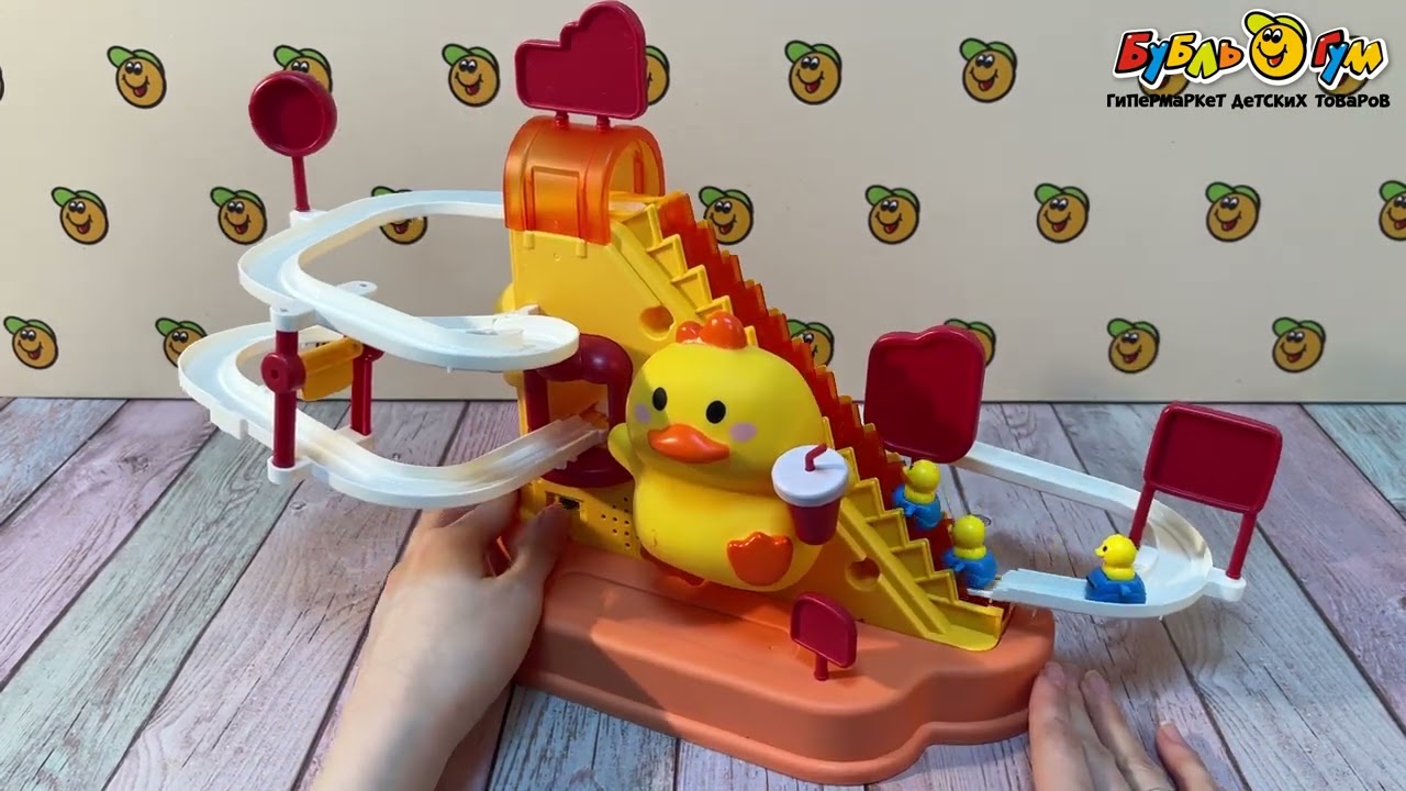 Игрушка Lanson Toys Трек с утятами развивающая с 3лет - видео Игрушка Lanson Toys Трек с утятами развивающая с 3лет - видео