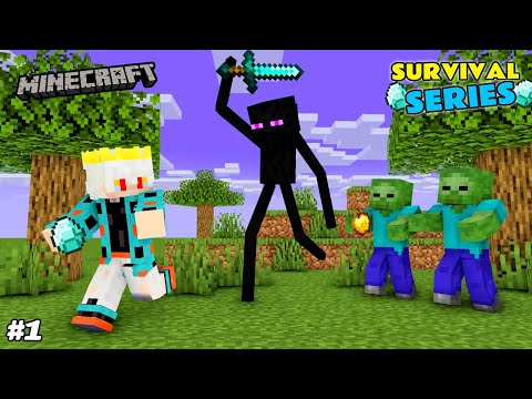 A New Survival Series In Minecraft 😱| Minecraft Survival Series ( Day #1 )