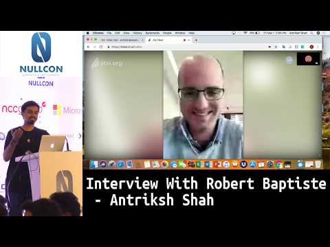 Interview with Robert Baptiste aka Elliot Alderson [@fs0c131y] by Antriksh Shah
