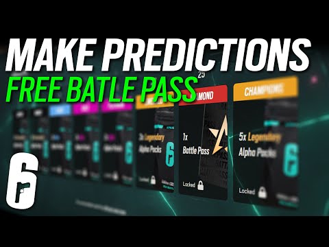 Make Predictions & Get FREE Battle Pass - 6News - Tom Clancy's Rainbow Six Siege