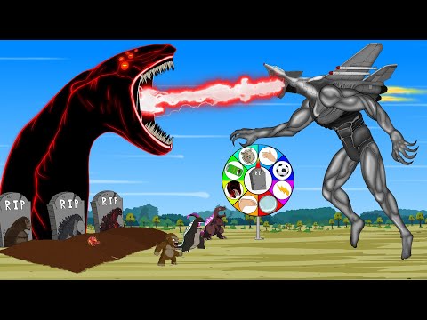 GODZILLA & KONG - EL GRAN MAJA vs Evolution of ROBOT EL GRAN MAJA: Who Will Win - FUNNY CARTOON???