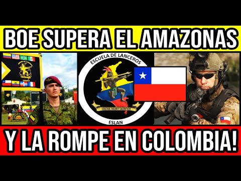 Ejercito de Chile la ROMPE en Colombia 🇨🇱 #Chile #Valparaiso #ViñaDelMar #BioBio #GranSantiago