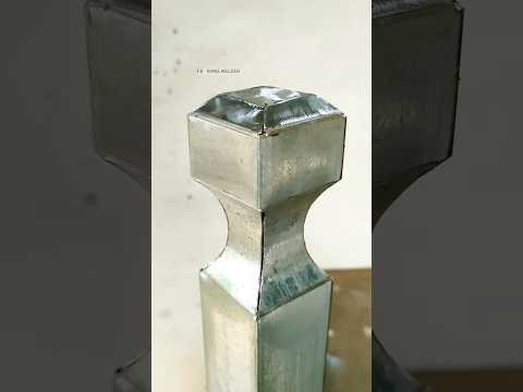 creative welder about work making ornaments from thin square metal tubes. #welding #cuttingskills