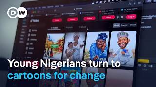 YouTube video thumbnail: Series NLF: Young Nigerians Turn to Cartoons for Change