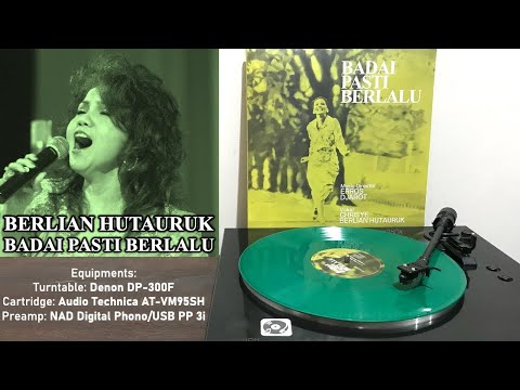(Full song) Berlian Hutauruk - Badai Pasti Berlalu (Soundtrack 1977; 2024 Green Vinyl) + Lirik