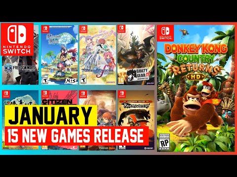 JANUARY 2025 Switch Lineup - Must-Play Nintendo Games!