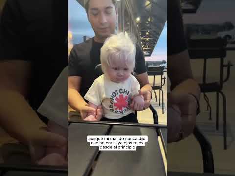 Do you think the child is her husband's?#White hair#baby#Cheating
