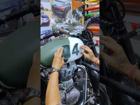 #shorts #royalenfield #vinylwrap #viral #shortvideo #vwraps #vwrapsshorts