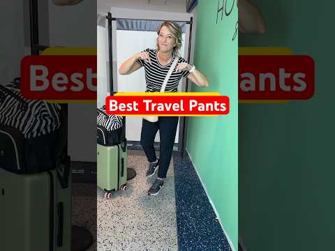 Best Pants for Travel #travelfashion #traveloutfit