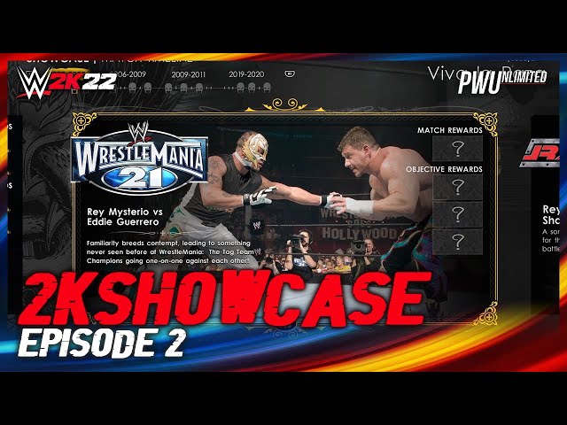 WWE 2K22: Rey Mysterio MyShowcase (Episode 2)