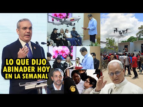 Ay papá mira todo lo que dijo Abinader de los casos más sonados en RD!!!