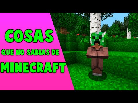 5 Cosas que  no sabias de Minecraft #shorts