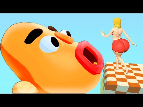 Satisfying Mobile Games Playing 1001 Tiktok Video Sandwich Runner, Pancake Run QAZA1