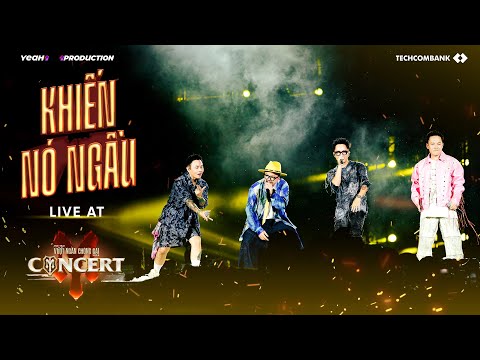 Khiến Nó Ngầu - Binz, Rhymastic, Đinh Tiến Đạt, Hà Lê | LIVE AT CONCERT ANH TRAI VƯỢT NGÀN CHÔNG GAI