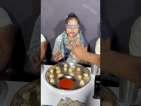 बिना देखें 👁️ 35 सेकंड में 15 Momos खाओ 2000₹ & 1 पेटी Noodle ले जाओ 🤬| Momos Challenge |
