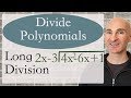Polynomial Long Division Concepts