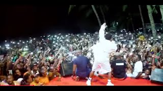 Mbosso Melting The Hearts Of Fans in Mombasa Kenya,  With Tremendous Live Performance