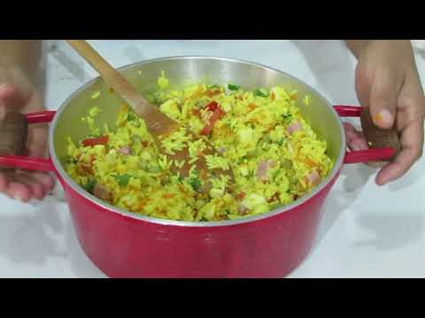 ARROZ TEMPERADO SIMPLES E FÁCIL/RECEITAS DE MÃE