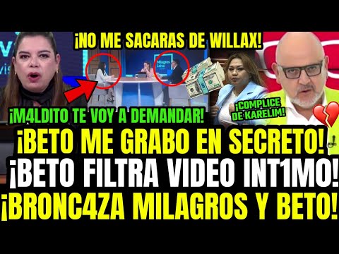 BRONC4! MILAGROS HACE M*RD4 A BETO ORTIZ Y LO HUNDE CON VIDEO DE ENTREVISTA ARREGLADA CON YAZIRE