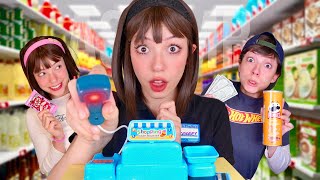 ASMR | A MENINA DO MERCADO E SEU AJUDANTE ATENDEM CLIENTES ALEATÓRIOS 🛒