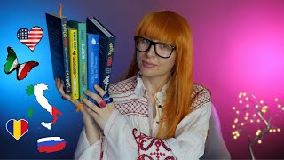 Reading in 5 Languages *ASMR
