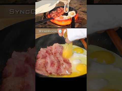 Howl bacon and eggs 하울 베이컨 정식
