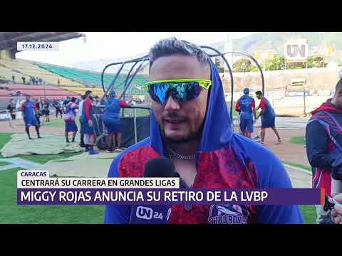 Miguel Rojas anuncia su retiro del béisbol profesional de Venezuela