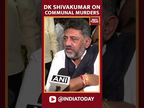 Karnataka Deputy CM DK Shivakumar on Communal Murders in Mangaluru | #shorts #dkshivakumar