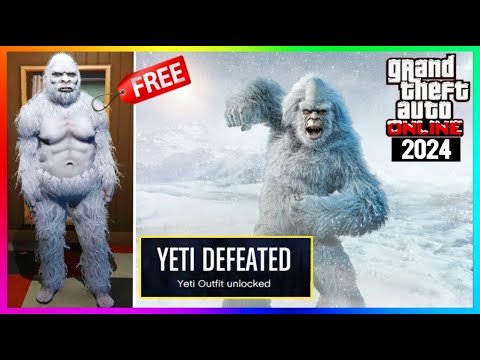 UNLOCK Rare Yeti Outfit, NEW Christmas Event, XMAS Hunt Gameplay, GTA 5 DLC 2024 (GTA Online Update)