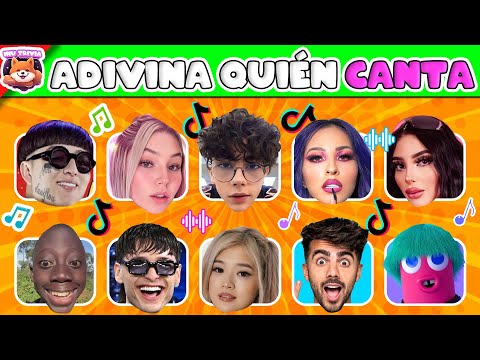 Adivina Quién Canta🎶Viral de Tiktok🎁Yolo Aventuras, Karol G, Soy Pau, Peso Pluma, Crymua, Xavi