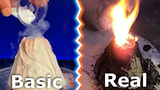 Volcano Experiment upgrade: DRY-ICE and LAVA!