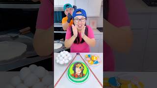 KreekCraft cake vs Egg ice cream challenge!🍨 #funny by Ethan Funny Family