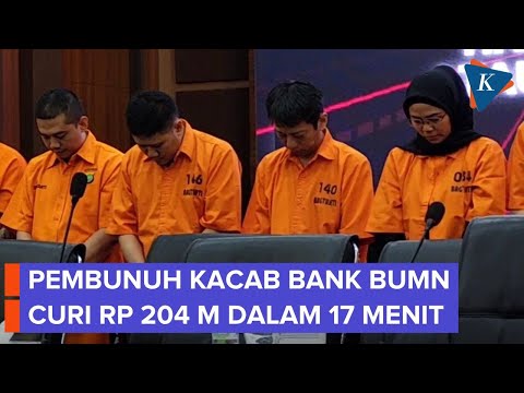 Pembunuh Kacab Bank BUMN Sempat Bobol Rekening Dormant Rp 240 M