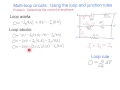 Multi-Loop Circuit Analysis Concepts