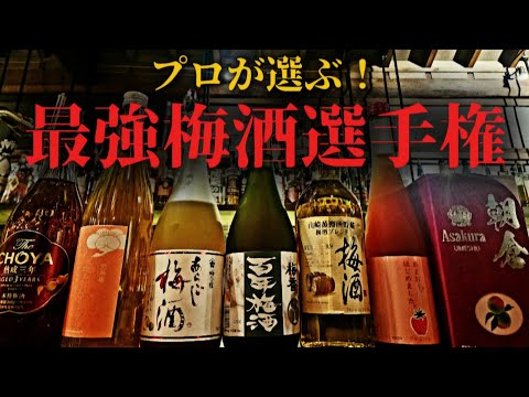 【感動レベル】プロバーテンダーが衝撃を受けた梅酒教えます！
