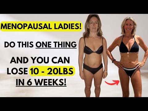 The Fastest Way For Menopausal Women To Lose Belly Fat In 40 Days!