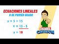 Resolución de Ecuaciones Lineales