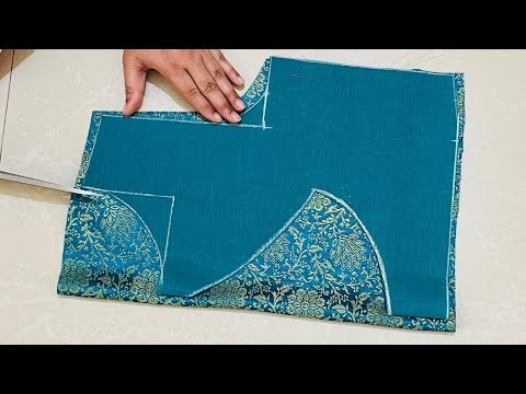 Easy Designer Blouse Back Neck Design Cutting And Stitching | Blouse Designs | Blouse Ki Design