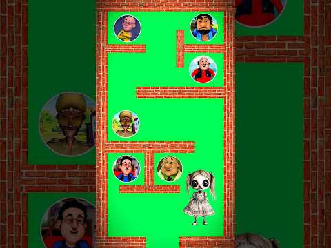 Motu Patlu Vs Chudail Challenge | Motupatlu Vs John | #shorts #youtubeshorts #trending #viral