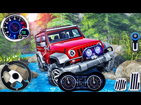 US Jeep Driving Offroad Simulator 3D - Real Cargo Car Zoo Transport Driving - Android GamePlay