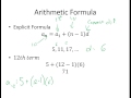 Exploring Arithmetic Sequences and Series