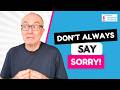 Ways to Apologize Effectively