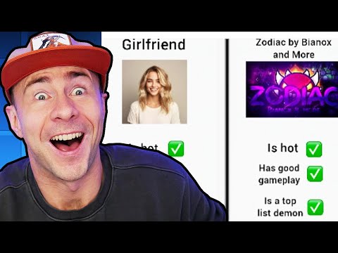 A GIRLFRIEND or GEOMETRY DASH? - GD Memes