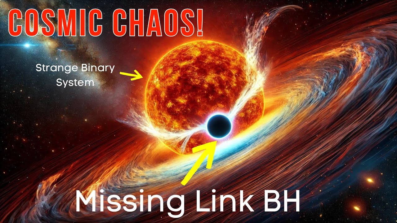 Changes Everything: ‘Missing Link’ Black Hole Found in Strange Binary System with a Red Giant Star