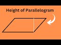 Parallelograms and 30-60-90 Triangles