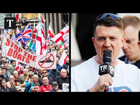LIVE: Tommy Robinson Leads Anti-Immigration Protest in London