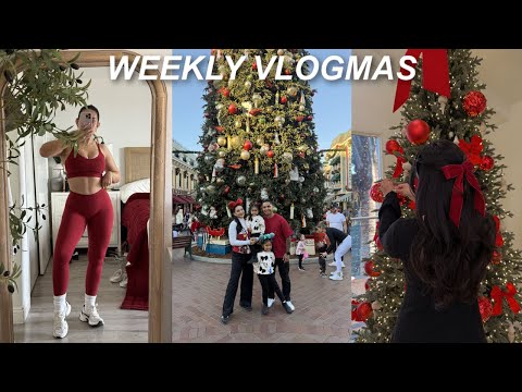 WEEKLY VLOGMAS: WINTER FEST, DISNEYLAND, BACK TO RUNNING + MORE