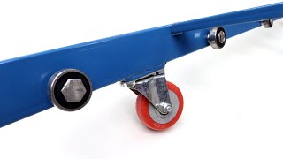 Homemade An Electric Lifting  & Sliding Trolley For Workshop