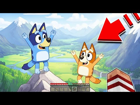 ESCALÉ UNA MONTAÑA CON BLUEY Y BINGO